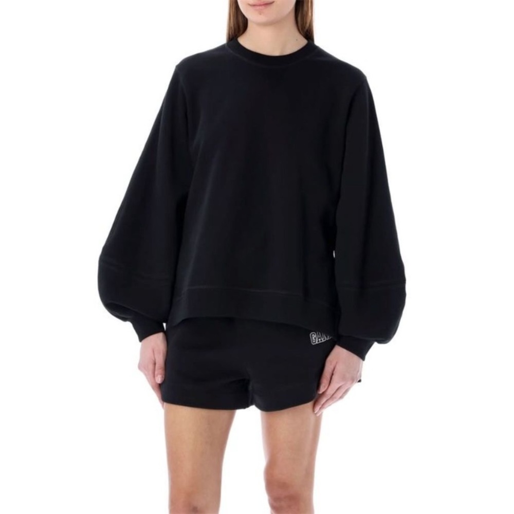 Ganni Black Sweatshirt